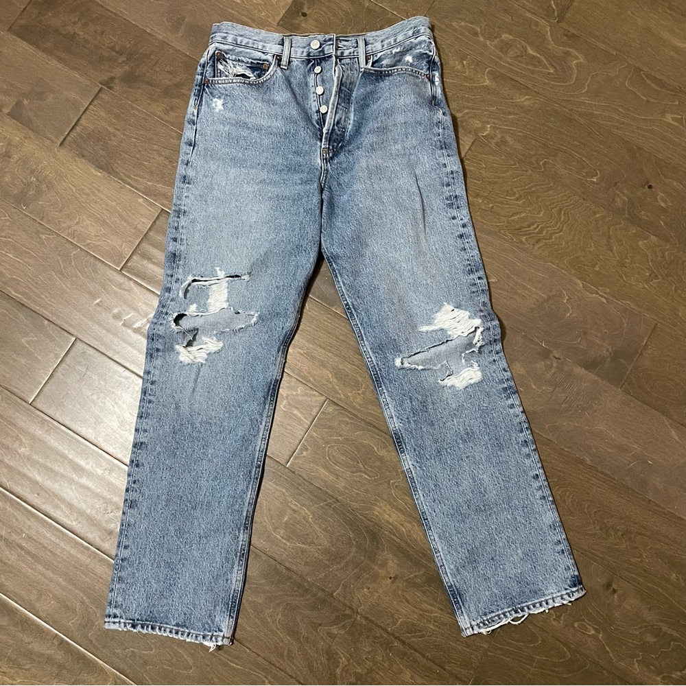 AGOLDE 
Mid Rise Loose Fit 90's Jeans